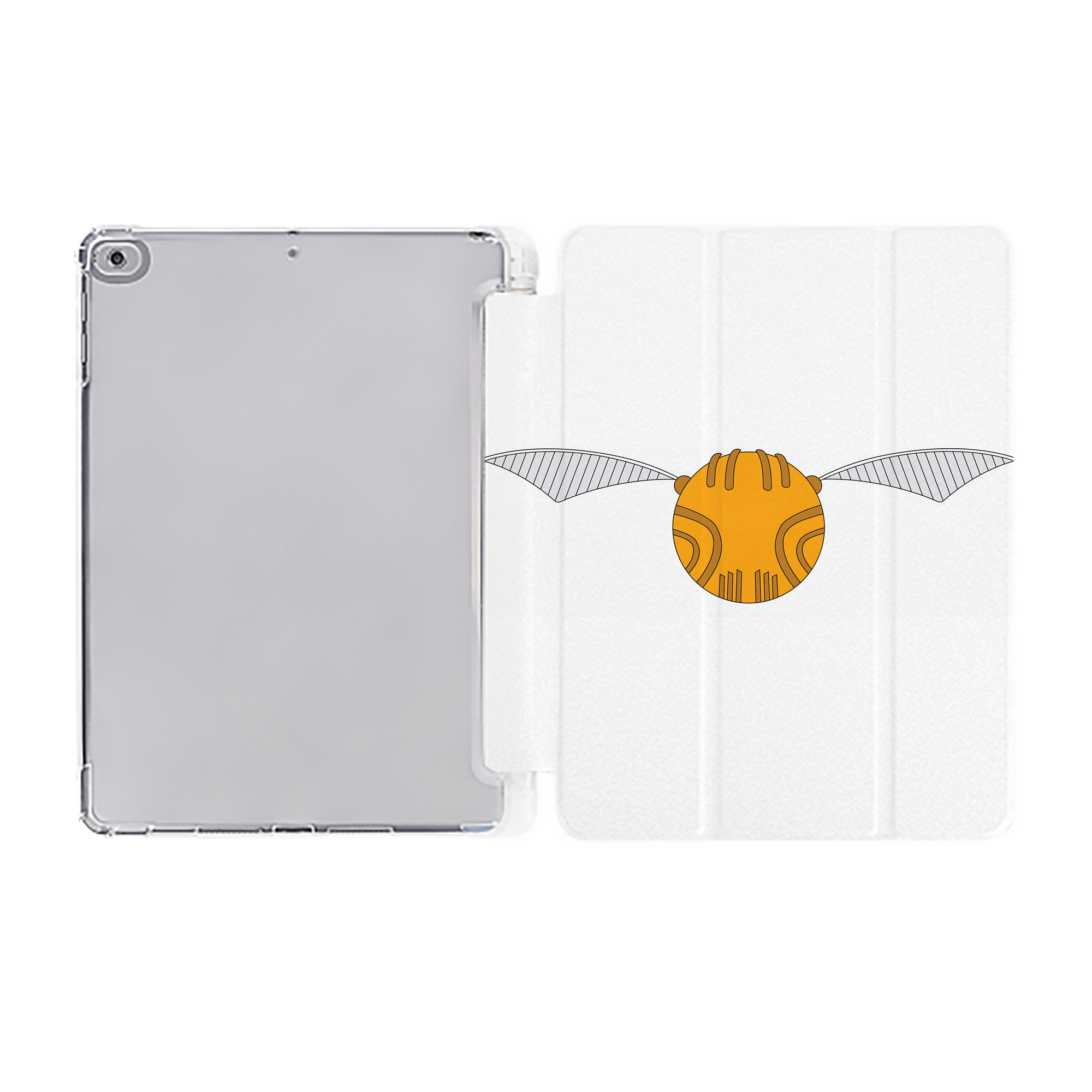 （画像用） Harry Potter ハリー・ポッターシリーズ IPad ケース ペン収納付き 三つ折りスタンド PUレザー×シリコン 対応機種9.5/10.5/10.9インチ